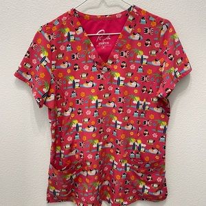 Womens scrub top, Maevn brand size small. Gently worn.